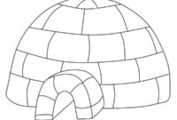 Ausmalbild iglu