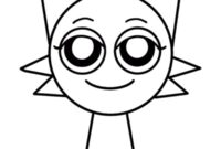 Ausmalbild incredibox sprunki wenda