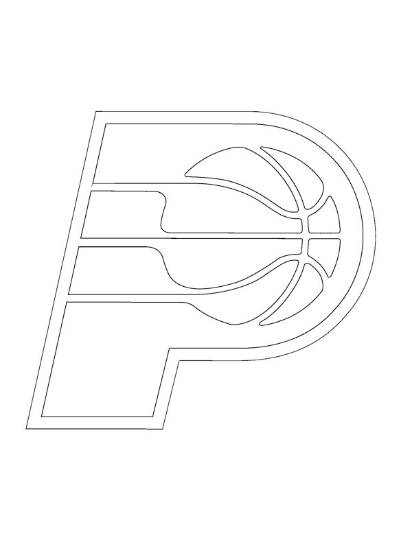 Ausmalbild indiana pacers