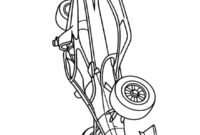 Ausmalbild indycar