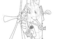 Ausmalbild kampfhubschrauber