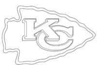 Ausmalbild kansas city chiefs