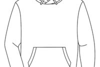 Ausmalbild kapuzenpullover