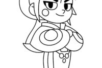 Ausmalbild kaze brawl stars