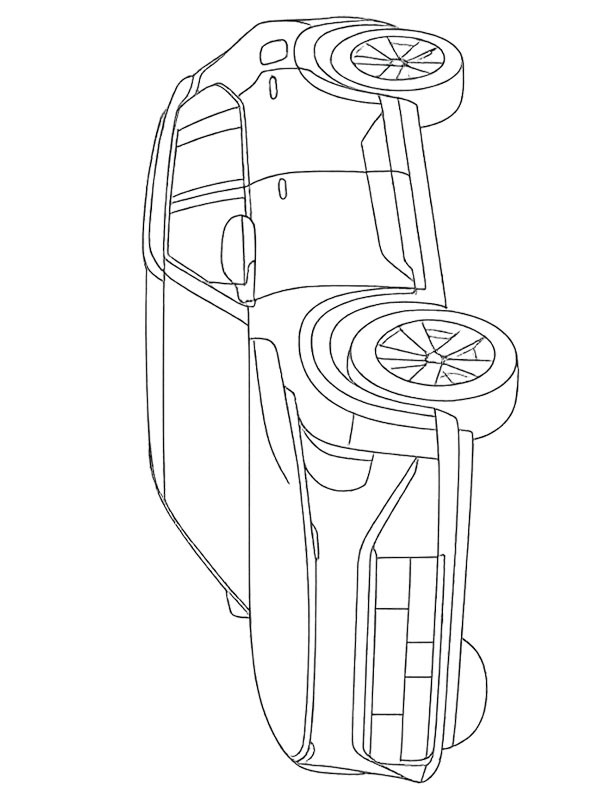 Ausmalbild kia ev3