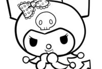 Ausmalbild kuromi