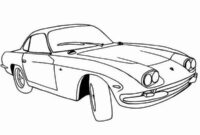 Ausmalbild lamborghini 400 gt