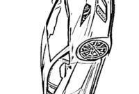 Ausmalbild lamborghini aventador