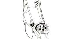 Ausmalbild lamborghini diablo