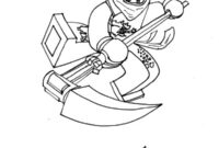 Ausmalbild lego ninjago cole