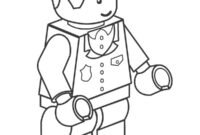 Ausmalbild lego typ