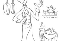 Ausmalbild linguini
