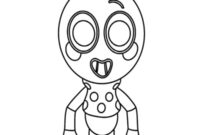 Ausmalbild looey dandys world