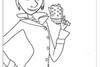 Ausmalbild lucy minions