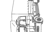 Ausmalbild man sr 321 lkw