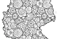 Ausmalbild mandala deutschland