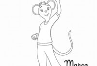 Ausmalbild marco