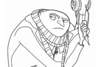 Ausmalbild margo minions
