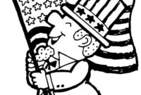 Ausmalbild memorial day