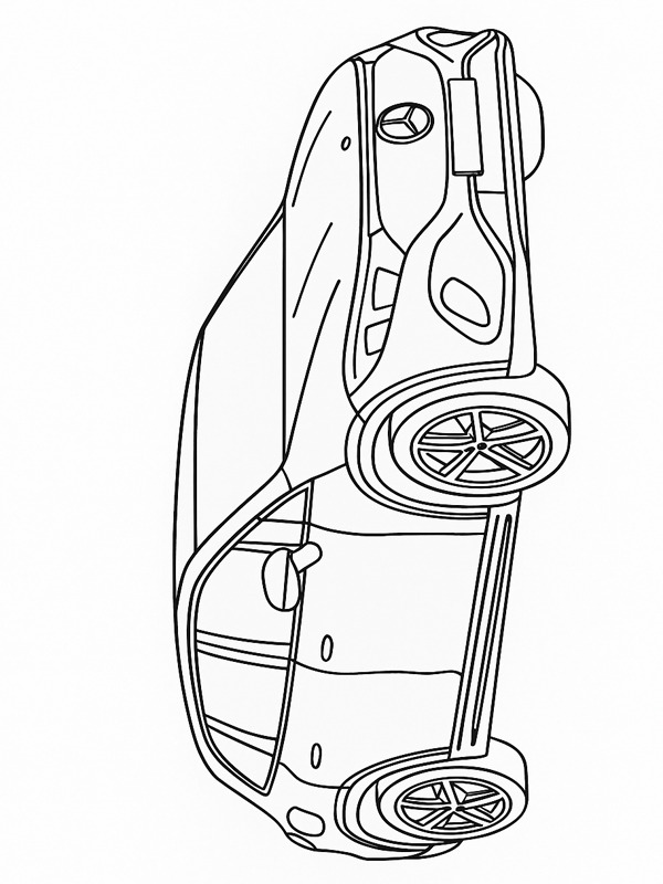 Ausmalbild mercedes benz eqs suv