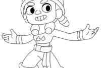 Ausmalbild mina