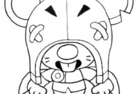 Ausmalbild moe brawl stars