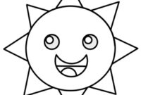 Ausmalbild mr sun