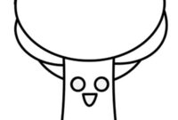 Ausmalbild mr tree incredibox sprunki