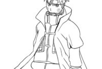 Ausmalbild naruto uzumaki