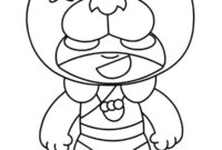 Ausmalbild nita brawl stars