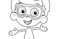 Ausmalbild nonny bubble guppies