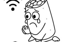 Ausmalbild nooo my hotspot