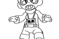 Ausmalbild ollie brawl stars