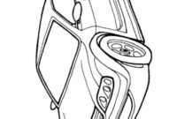 Ausmalbild opel astra coupe