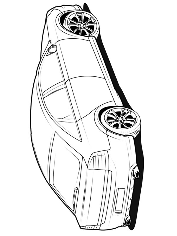 Ausmalbild opel vectra