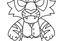 Ausmalbild oscar fortnite