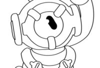 Ausmalbild otis brawl stars