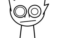 Ausmalbild owakcx incredibox sprunki