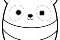 Ausmalbild panda stanley squishmallows
