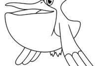 Ausmalbild pelipper