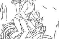 Ausmalbild peter parker und mary jane