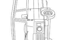 Ausmalbild peugeot j9