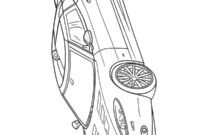 Ausmalbild polizeiauto bmw