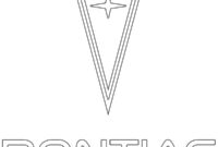 Ausmalbild pontiac logo