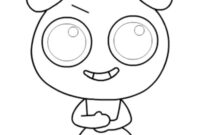 Ausmalbild poppy dandys world