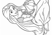 Ausmalbild rapunzel
