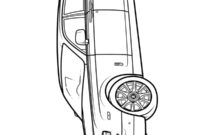 Ausmalbild rolls royce ghost