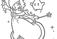 Ausmalbild rosalina