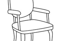 Ausmalbild schtuhl