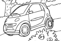 Ausmalbild smart fortwo